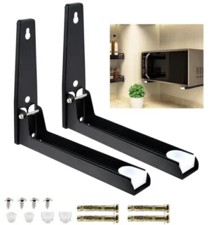 Roestvrij Stalen Magnetronhouder Wand 2 Stuks