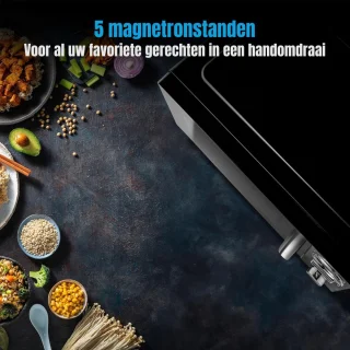 MMP® Heteluchtoven - Oven - Airfryer Oven - Zwart - 28cm x 47cm x 42cm