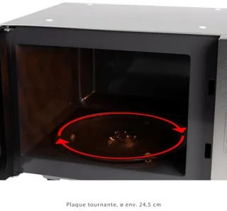 Kleine Magnetron met Grill en 8 Programma's | 1000 Watt, 20 Liter, Ruimtebesparend