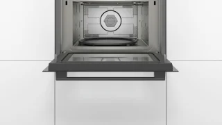 Bosch Serie 4 - CMA583MB0 - Compacte magnetron met hetelucht - Zwart
