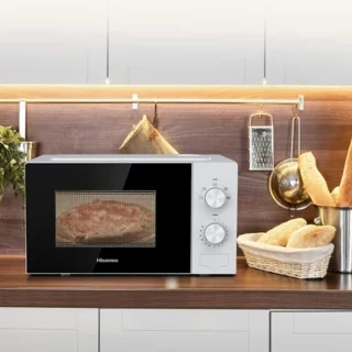 Magnetron 700 W met 20 l capaciteit, meerfasekookplaat, 5 standen en ontdooifunctie