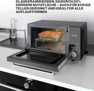 Magnetron met Grill en Grote Ovenruimte van 23 Liter