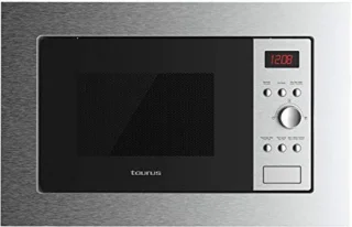Digitale Inbouwmagnetron 20L met Grill en Automatische Menu's