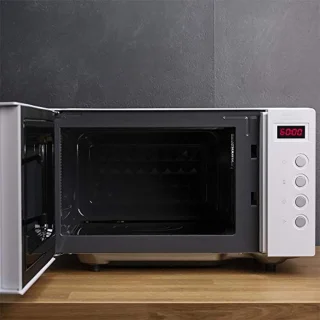 Digitale magnetron zonder draaitafel met 20 liter capaciteit en 700 W vermogen - Wit