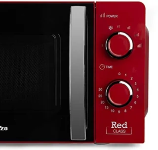 Magnetron 20L Capaciteit met 6 Niveaus, Timer en Ontdooi Programma - 700W, Rood