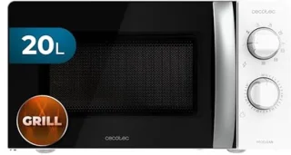 Magnetron met grill 20L - 700W met 6 vermogensniveaus en 3D Technologie