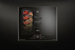 Inbouwoven - KAISER - EH 6341 - XXL Multi 37, multifunctionele - elektrische - stoomoven met stoomreiniging - 60 cm + KCT 61 FI - inductiekookplaat - 60 cm - FREE ZONE met 2 FLEX inductiezones