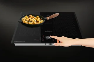 Inbouwoven - KAISER - EH 6341 - XXL Multi 37, multifunctionele - elektrische - stoomoven met stoomreiniging - 60 cm + KCT 61 FI - inductiekookplaat - 60 cm - FREE ZONE met 2 FLEX inductiezones