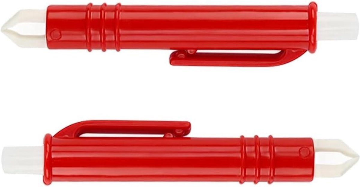 De 2x tekenpincet rood voor honden katten paarden in één oogopslag