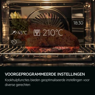 AEG 5000 serie OO5NK4W0M CombiCook Inbouwoven 41L