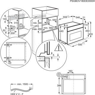 AEG KMR721000B Combi-magnetron Inbouw