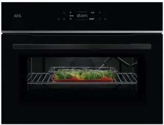 AEG TK8NK621B Combi-oven 45 cm Zwart
