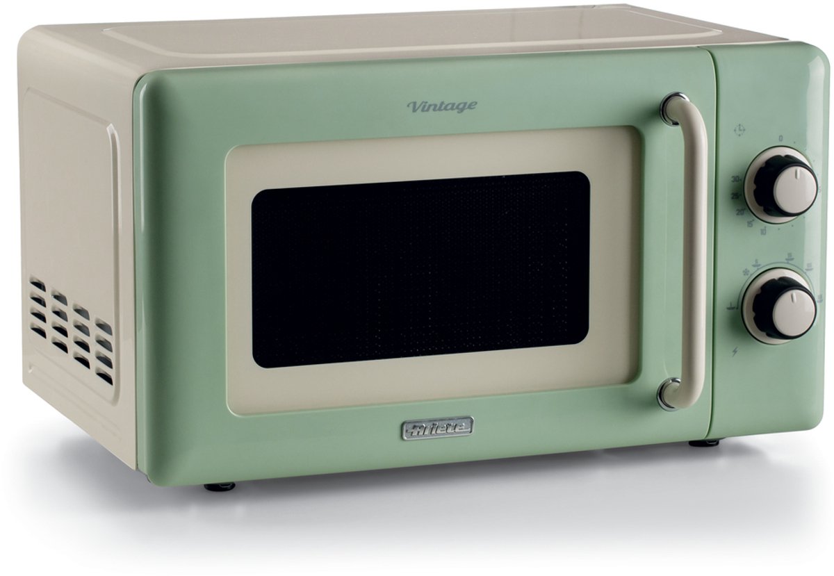 Wat vinden we goed aan de Ariete 3960/04 Vintage magnetron groen 20L