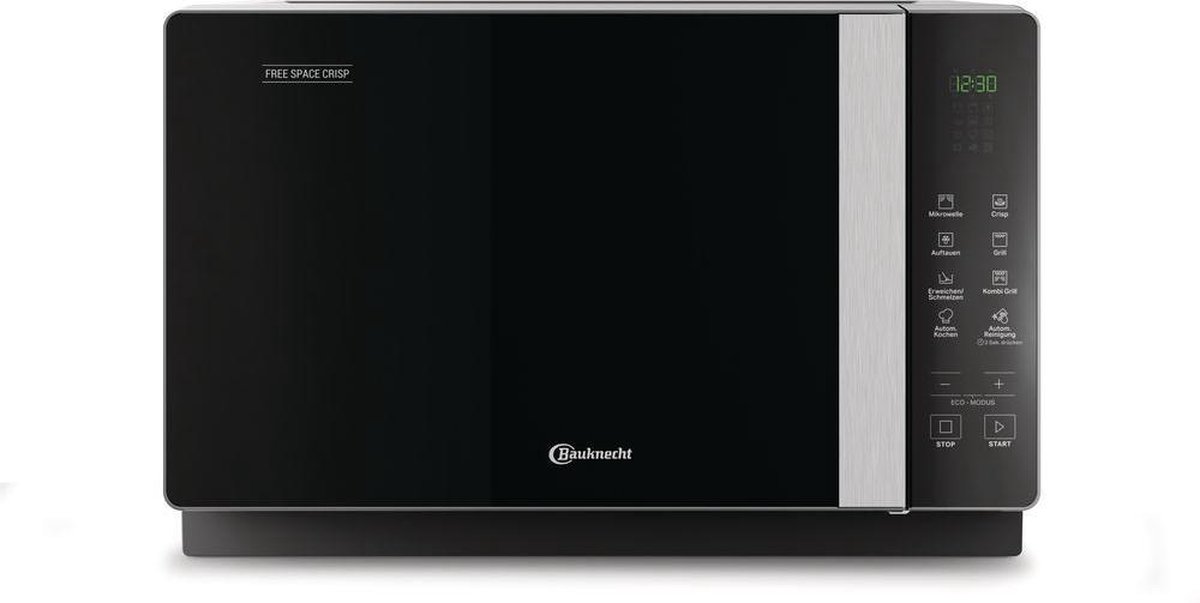 Bauknecht MF 206 SB Magnetron Grill 20L Zwart