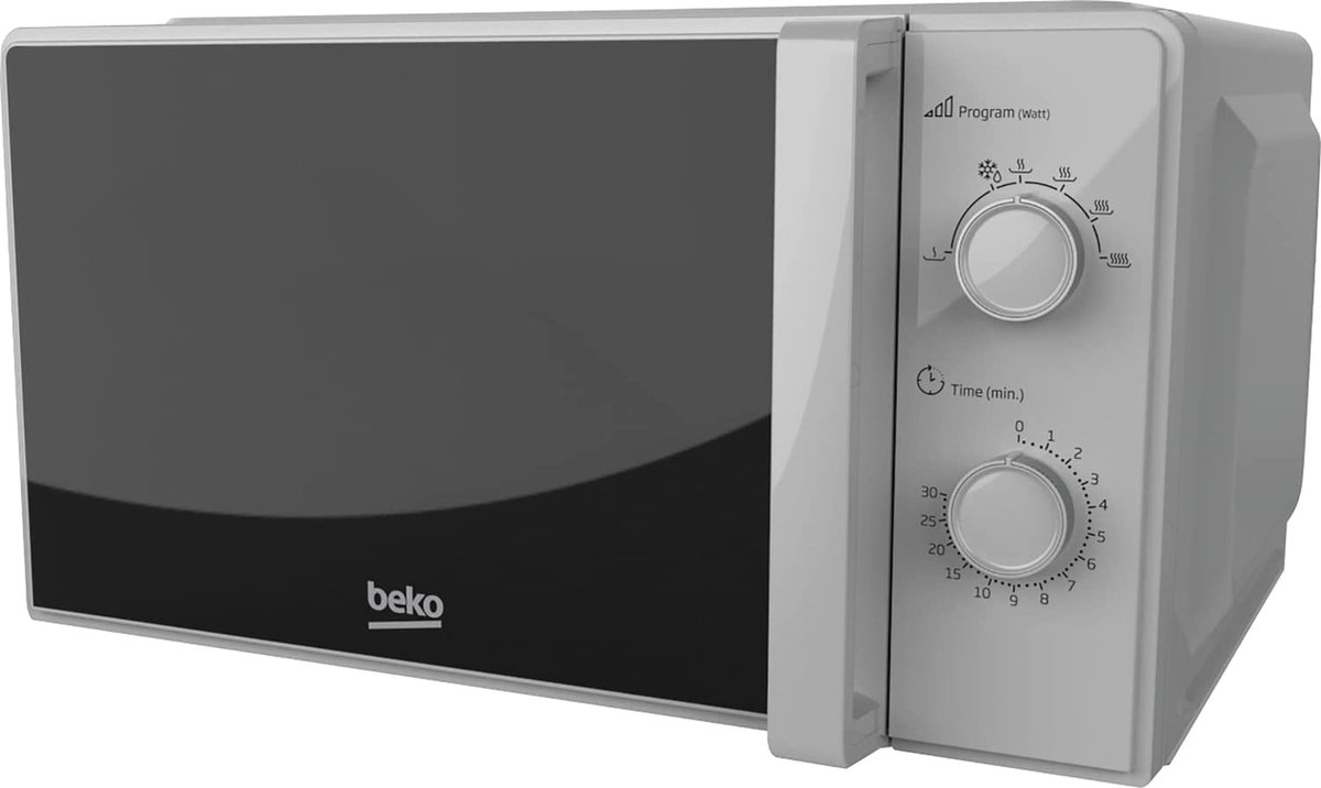 Wat vinden we goed aan de BeKO MOC20100SFB Magnetron Zilver 20L 700W