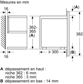 Bosch BFR7221B1 Serie 8 Inbouwmagnetron