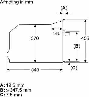 Bosch CEG732XB1 Serie 8 Inbouwmagnetron
