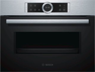 Stijlvolle precisie: Bosch Serie 8 CFA634GS1 Inbouwmagnetron
