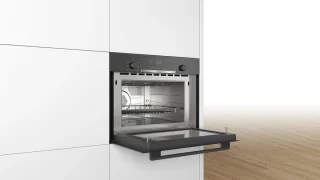 Bosch CMA585GB1 Serie 6 Inbouwmagnetron Zwart