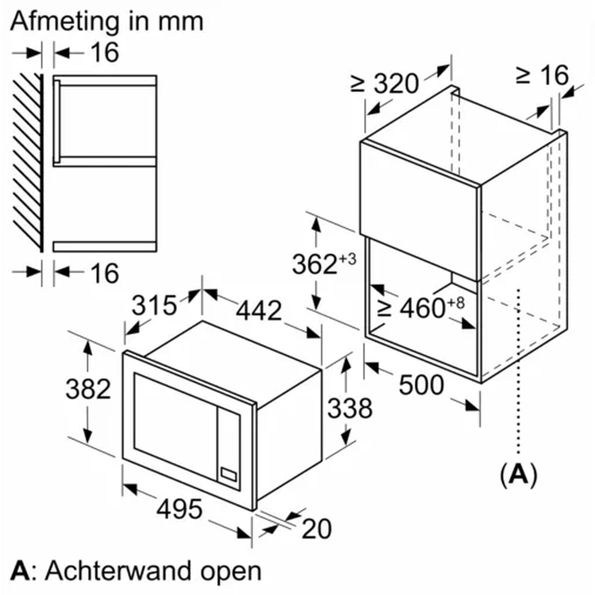 Wat vinden we goed aan de Bosch Serie 2 BFL523MB3 Inbouwmagnetron