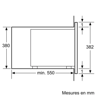 Bosch Serie 6 BFL554MB0 Inbouwmagnetron