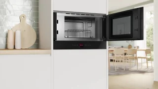 Bosch Serie 8 BER7321B1 Solo-inbouwmagnetron Zwart