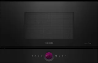 De Bosch Serie 8 BFL9221B1 Inbouwmagnetron Zwart in één oogopslag