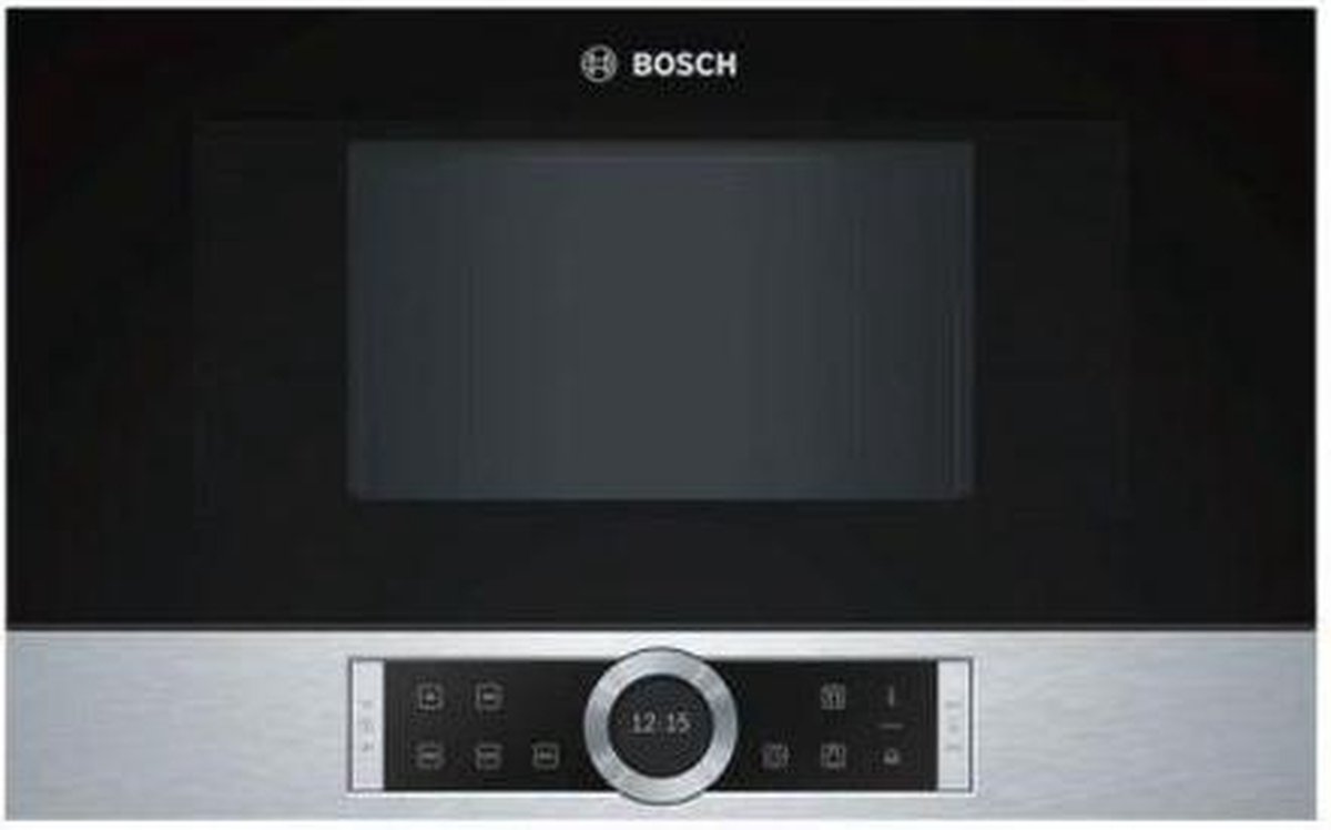 De Bosch Serie 8 BFR634GS1 Inbouwmagnetron in één oogopslag
