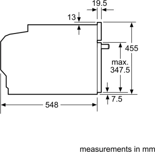 Bosch Serie 8 CMG633BB1 Inbouwoven