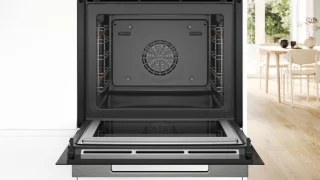 Bosch Serie 8 HMG7361B1 Inbouwoven met Magnetron