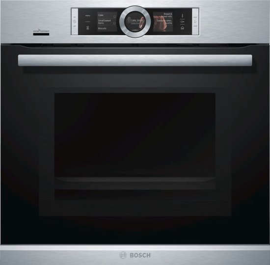 Bosch Serie 8 HNG6764S6 — combi-microgolfoven met slimme AddedSteam voor beter resultaat