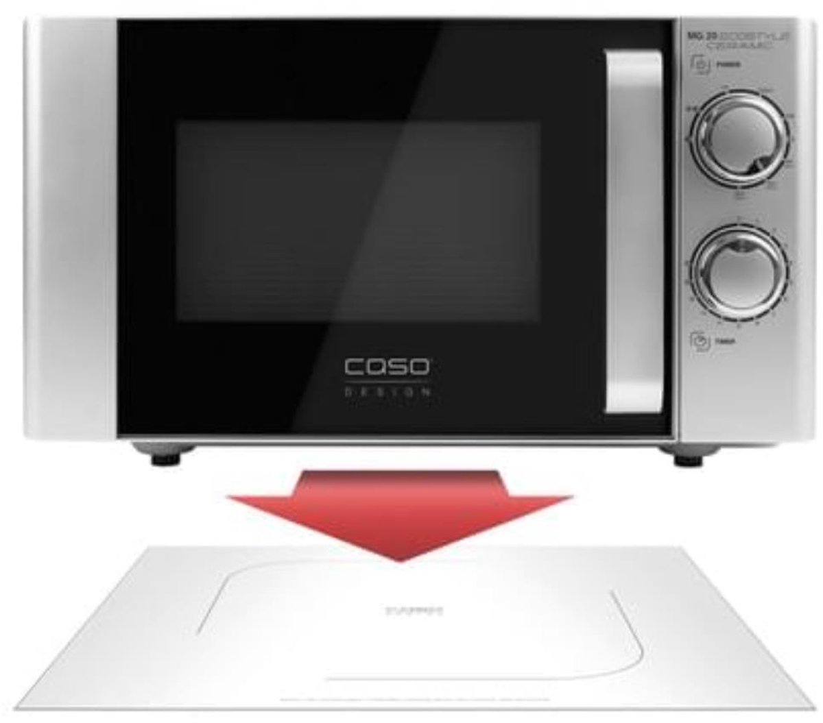 CASO MG 20 Ecostyle Ceramic Magnetron & Grill 20L