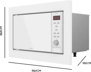 Cecotec Grandheat 2350 Inbouwmagnetron