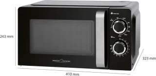 Combi-magnetron 17L Zwart