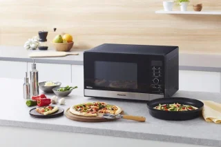 Combi-magnetron met grill en stoomkoker 23L 1000W