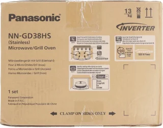 Combi-magnetron met grill en stoomkoker 23L 1000W