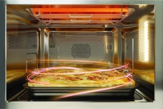 Combi Magnetron Vrijstaand Heteluchtoven