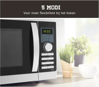 Combi Oven Magnetron Hetelucht 25L Vrijstaand