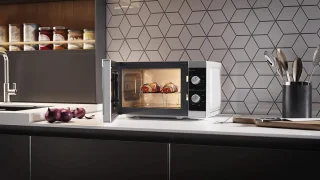 Compact magnetron met grill