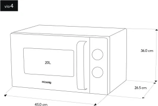 Compacte magnetron 20L