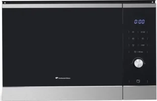 CONTINENTAL EDISON CEMO25GINE Inbouw Grill Magnetron Zwart RVS 25L