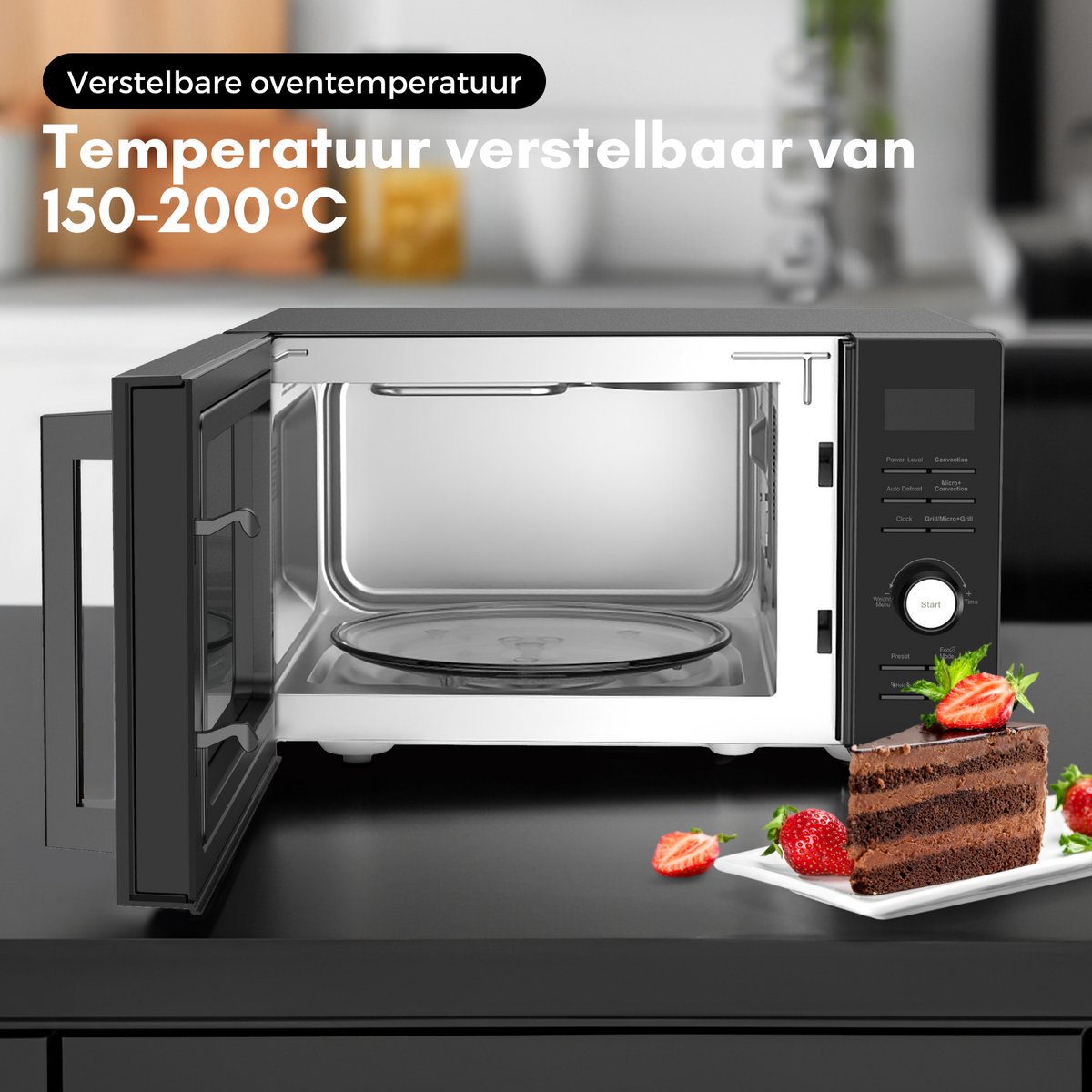 Wat vinden we goed aan de COOK-IT Combi Magnetron 25L Vrijstaand