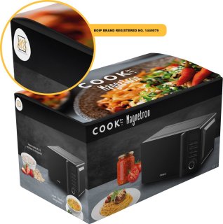 COOK-IT Vrijstaande Magnetron 20L Nieuw Model