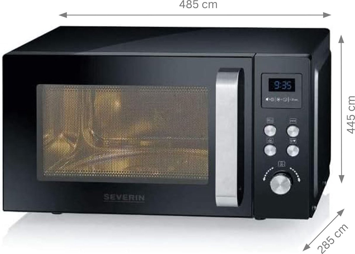 Wat vinden we goed aan de DailySupplies® Combi Magnetron Vrijstaand 900W Zwart