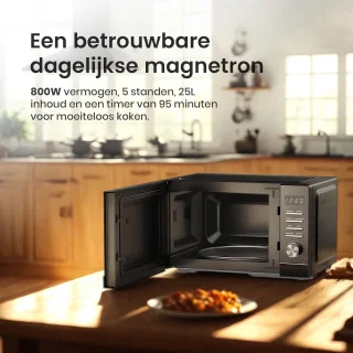 Digitale magnetron 25L - zwart