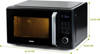 DOMO DO23101 Solo Microgolfoven 31L 1000W