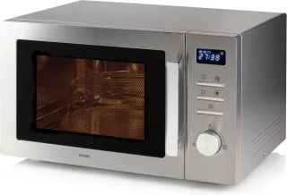 DOMO DO2334CG Combi Magnetron Zilver