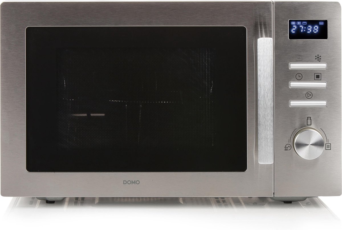 De DOMO DO2334CG Combi Magnetron Zilver in één oogopslag