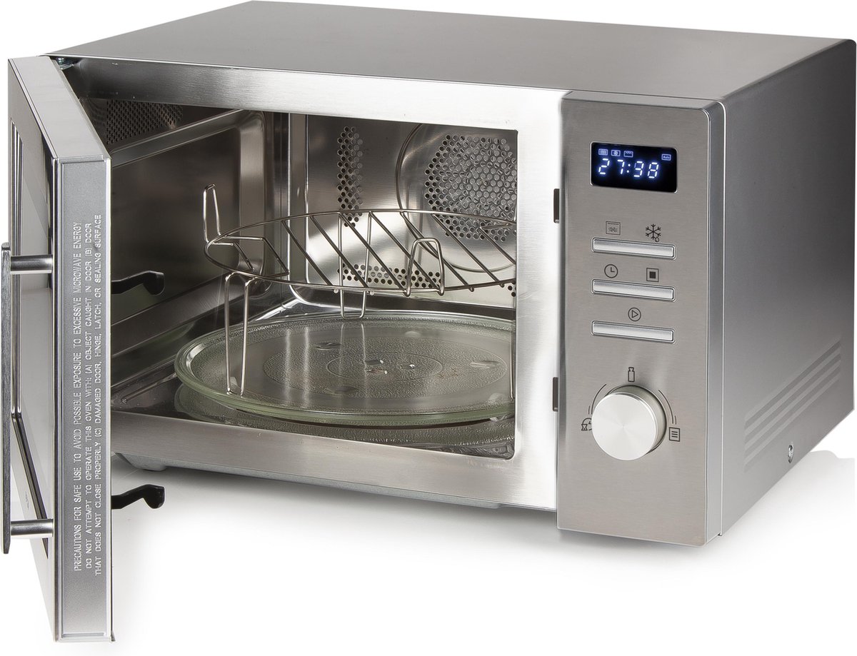 Wat vinden we goed aan de DOMO DO2334CG Combi Magnetron Zilver