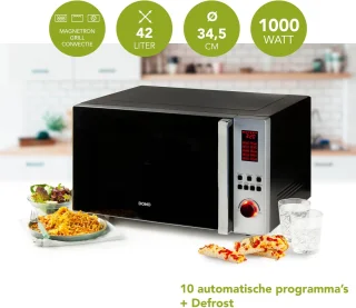 Wat vinden we goed aan de DOMO DO24201C Combi-magnetron